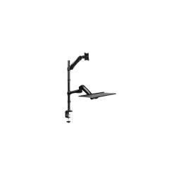 LogiLink BP0030 Sit-Stand Monitor Mount 13-27" VESA Clamp Desk (Boxed) — Buy in Cyprus with Fast Delivery
