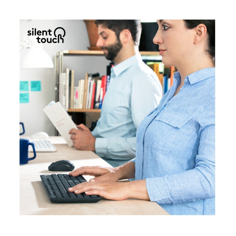 Logitech Wireless Combo MK295 - 920-009800 - Graphite Silent Keyboard & Mouse (Boxed) — Buy in Cyprus with Fast Delivery