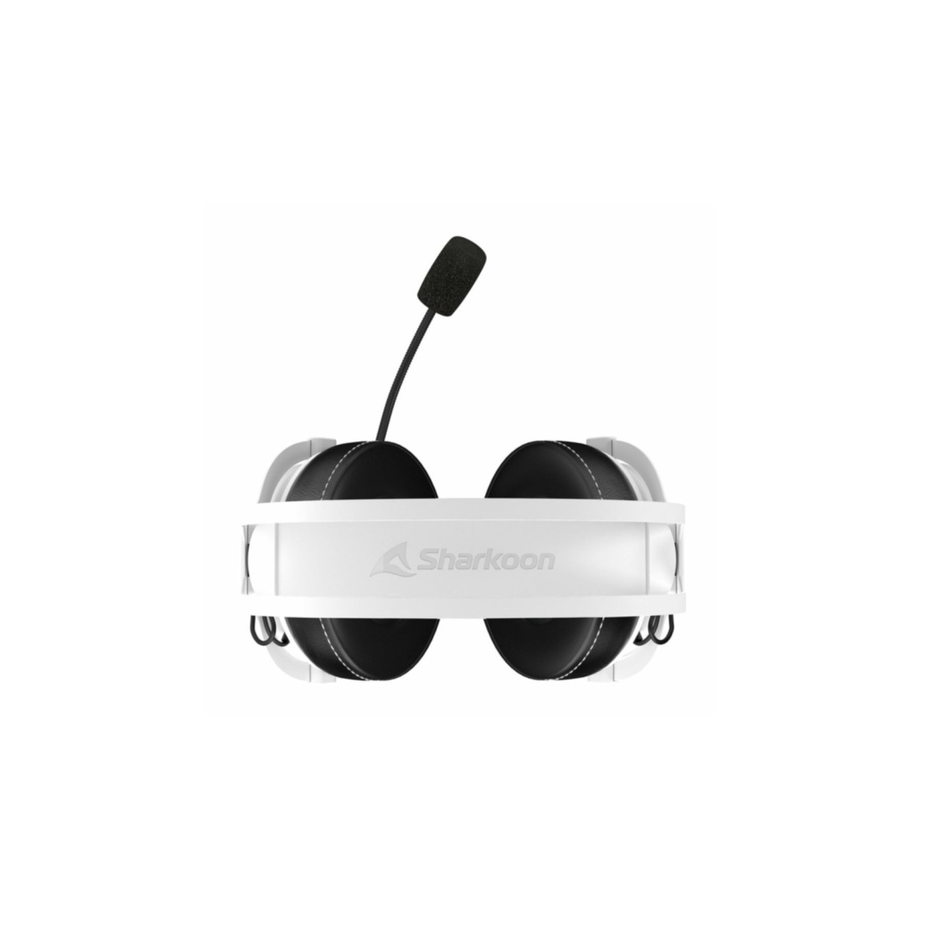 Sharkoon SKILLER SGH50 - White - Gaming Headset, Hi-Res Audio, Detachable Microphone — Buy in Cyprus with Fast Delivery