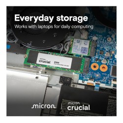 Crucial E100 1TB M.2 2280 NVMe PCIe 4.0 x4 SSD - 5000/4500 MB/s - CT1000E100SSD8 (Boxed) — Buy in Cyprus with Fast Delivery
