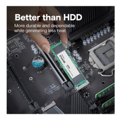 Crucial E100 1TB M.2 2280 NVMe PCIe 4.0 x4 SSD - 5000/4500 MB/s - CT1000E100SSD8 (Boxed) — Buy in Cyprus with Fast Delivery