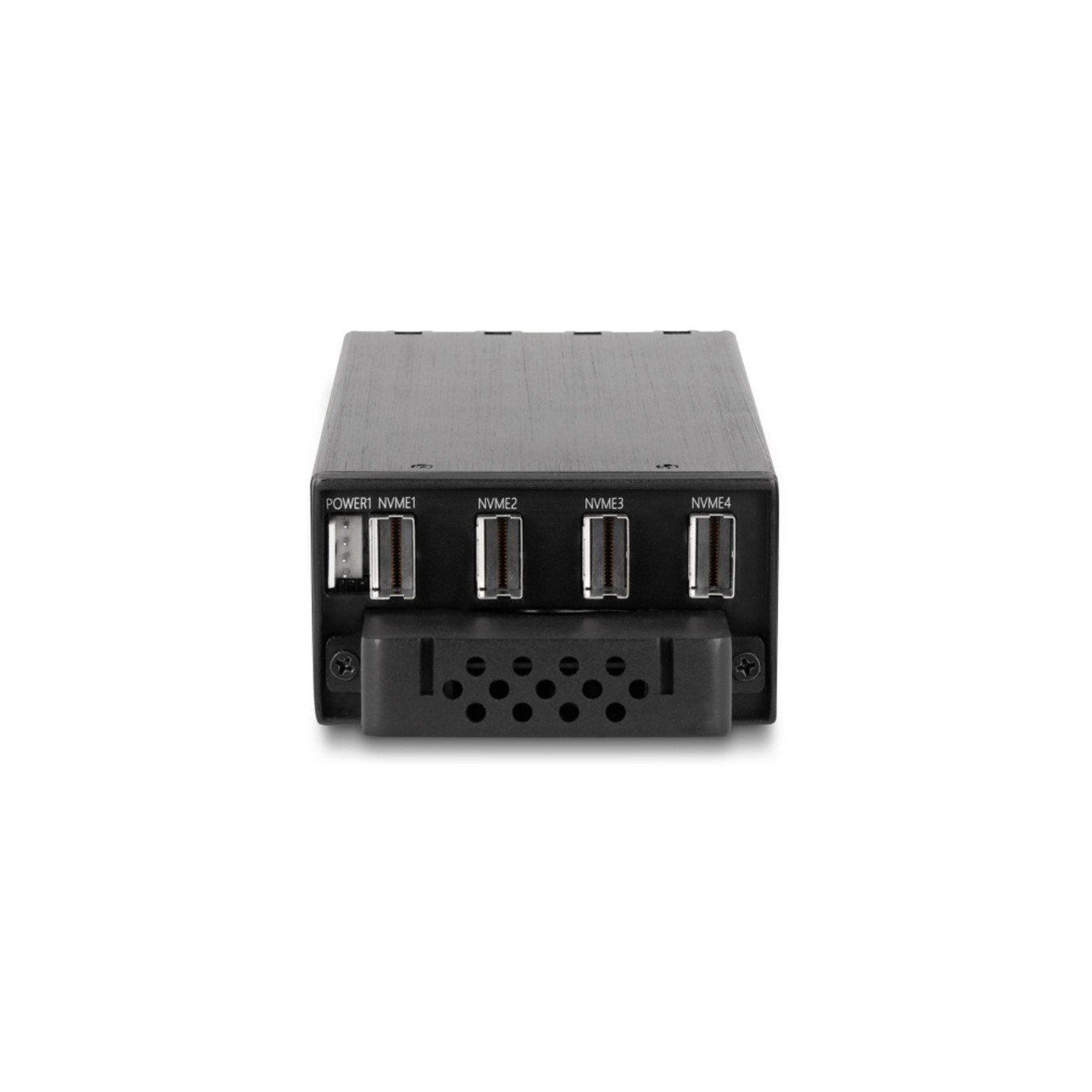 Slim Bay removable frame for 4 x M.2 NVMe SSD with Slim SAS SFF-8654 connection — Buy in Cyprus with Fast Delivery