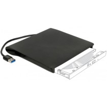 External enclosure for 5.25'' Ultra Slim SATA drives 9.5 mm to USB Type-A connector - drive enclosure