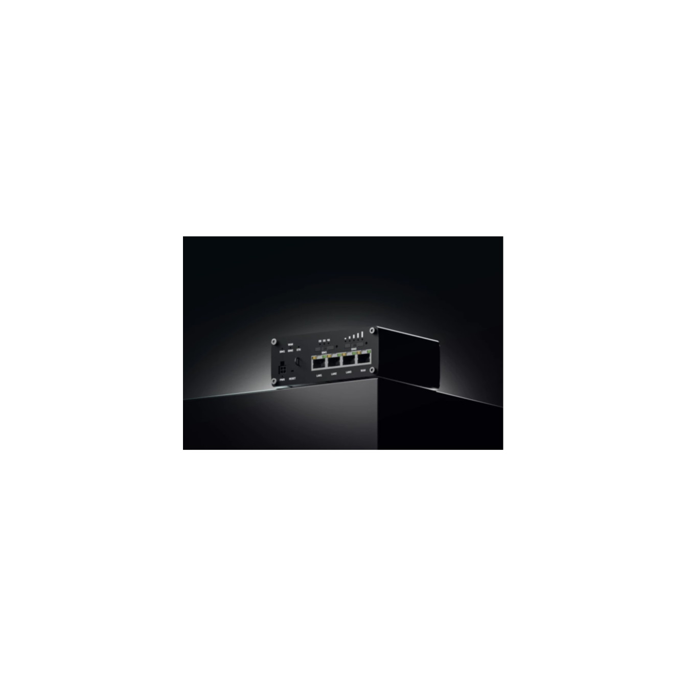 Teltonika RUTM09 - Industrial Wired 4G LTE Router - Dual-SIM, Cat6 300Mbps, 4x Gigabit, GNSS