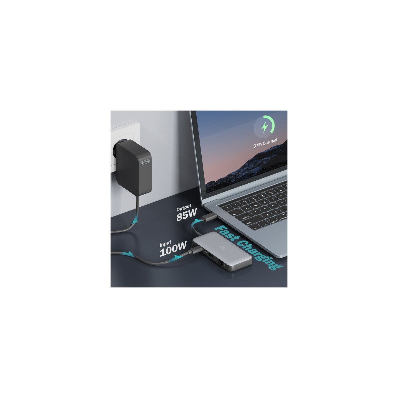 Travel Docking Station - 7-Port — Buy in Cyprus with Fast Delivery