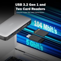 Travel Docking Station - 7-Port — Buy in Cyprus with Fast Delivery