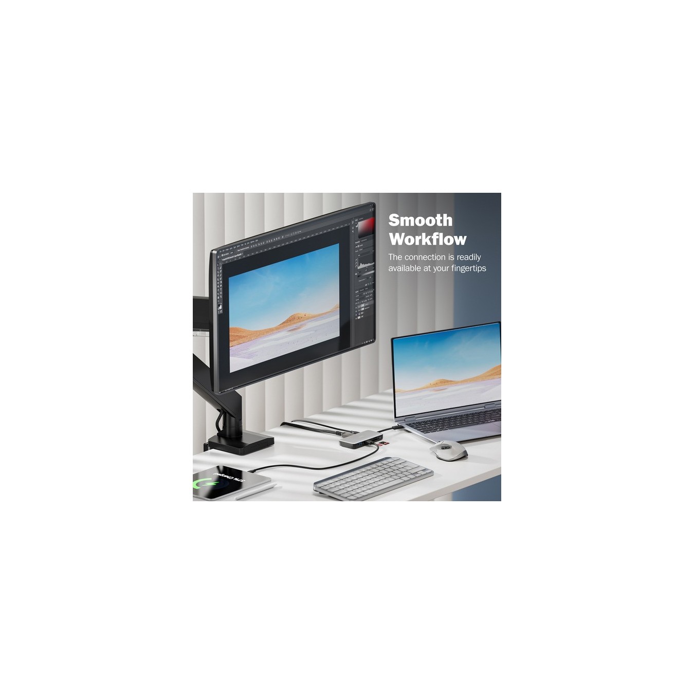 Travel Docking Station - 7-Port — Buy in Cyprus with Fast Delivery