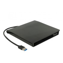 External housing - 5.25" slim SATA drives 12.7 mm height to USB-A connector, drive housing — Buy in Cyprus with Fast Delivery