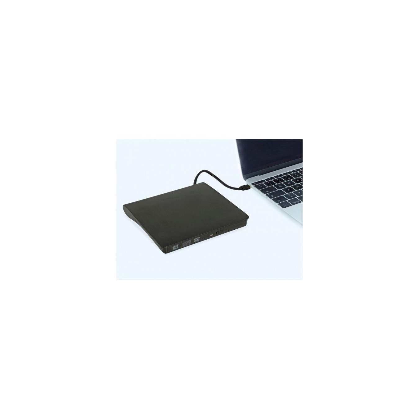 External housing - 5.25" slim SATA drives 12.7 mm height to USB-A connector, drive housing — Buy in Cyprus with Fast Delivery