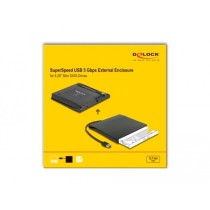 External housing - 5.25" slim SATA drives 12.7 mm height to USB-A connector, drive housing — Buy in Cyprus with Fast Delivery