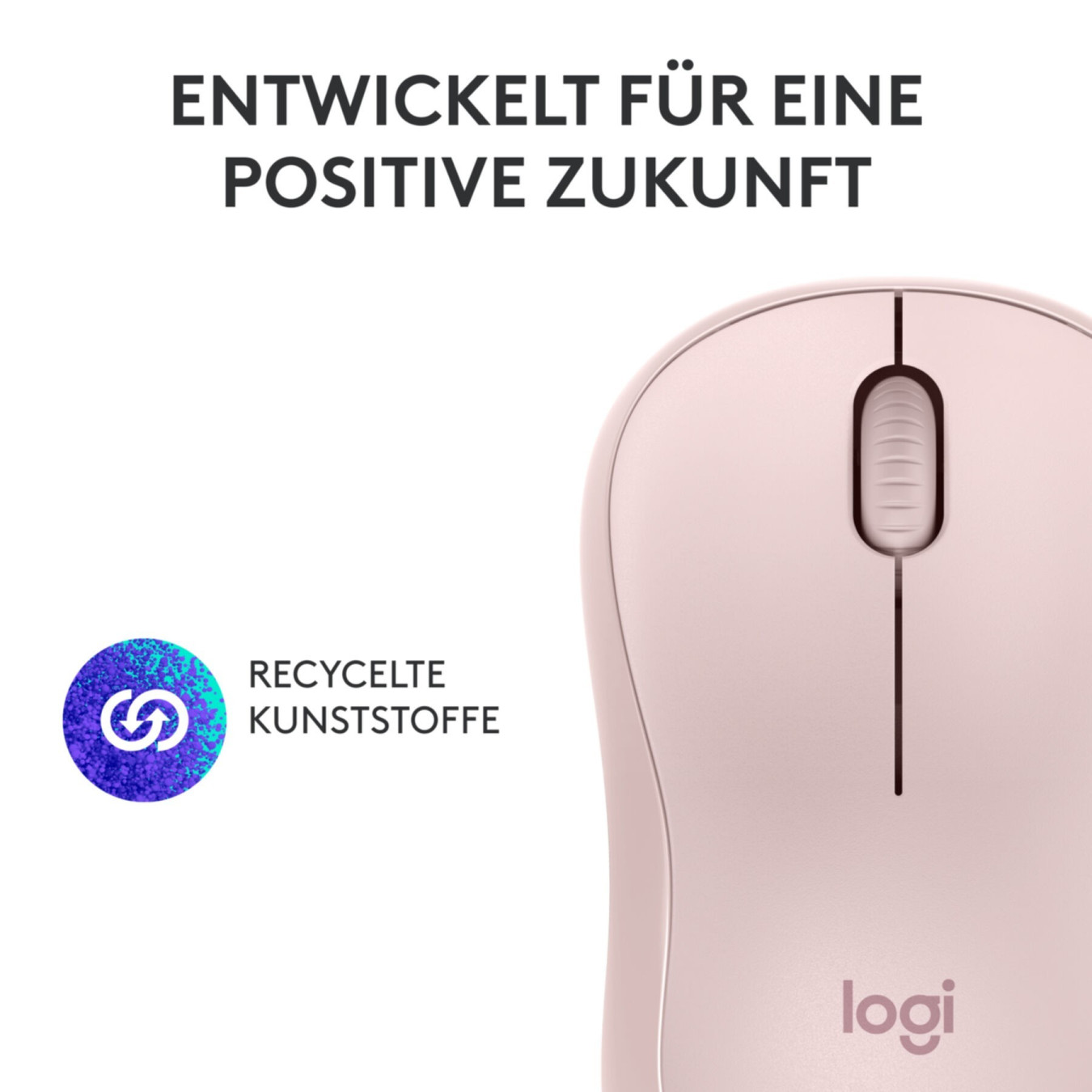 Logitech M240 Wireless Mouse - 910-007121 - Pink, Bluetooth, Silent Click, Ambidextrous — Buy in Cyprus with Fast Delivery