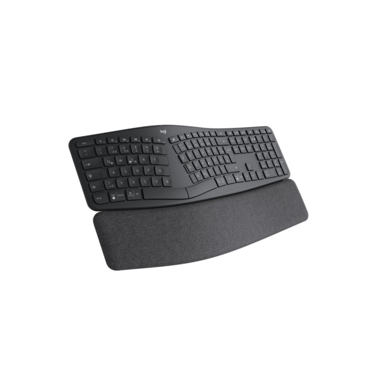 Buy Logitech ERGO K860 Wireless Ergonomic Keyboard - 920-010345 - Graphite, Germ... in Cyprus, Nicosia, Limassol, Larnaka, Pafos