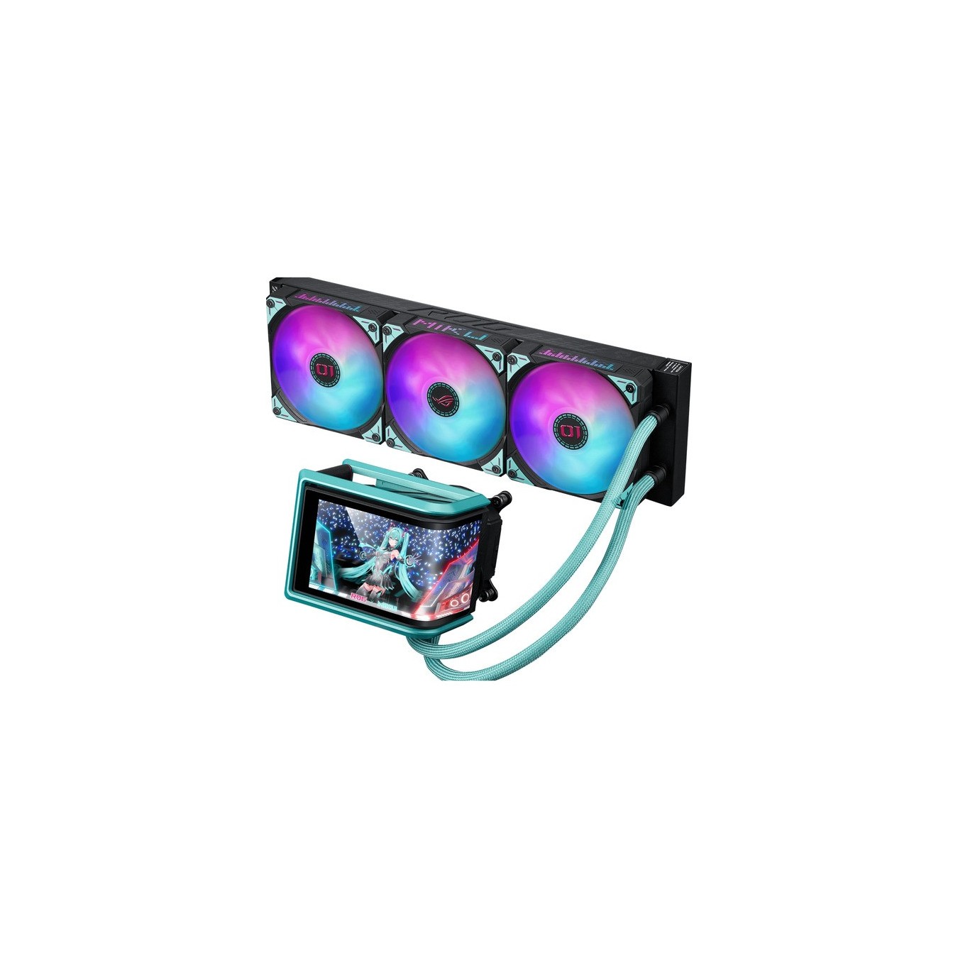 ROG RYUO ARGB Hatsune Miku Edition water cooling - RYUO IV SLC 360 - ARGB Hatsune Miku Edition, water cooling