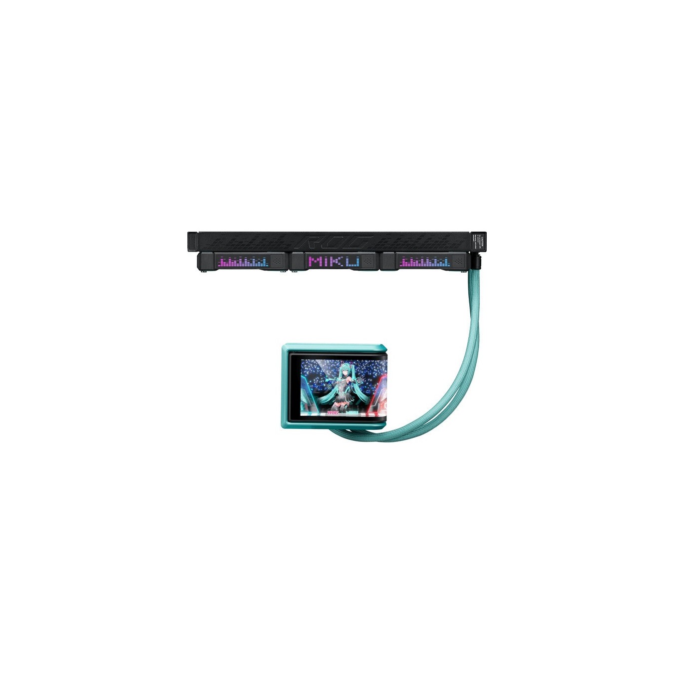 ROG RYUO ARGB Hatsune Miku Edition water cooling - RYUO IV SLC 360 - ARGB Hatsune Miku Edition, water cooling