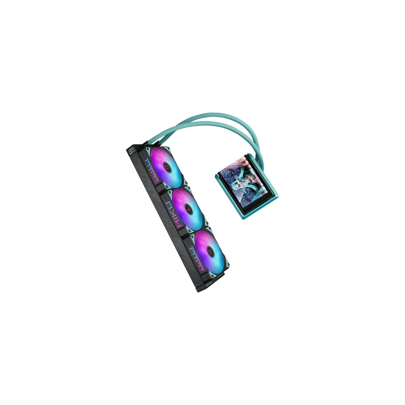 ROG RYUO ARGB Hatsune Miku Edition water cooling - RYUO IV SLC 360 - ARGB Hatsune Miku Edition, water cooling