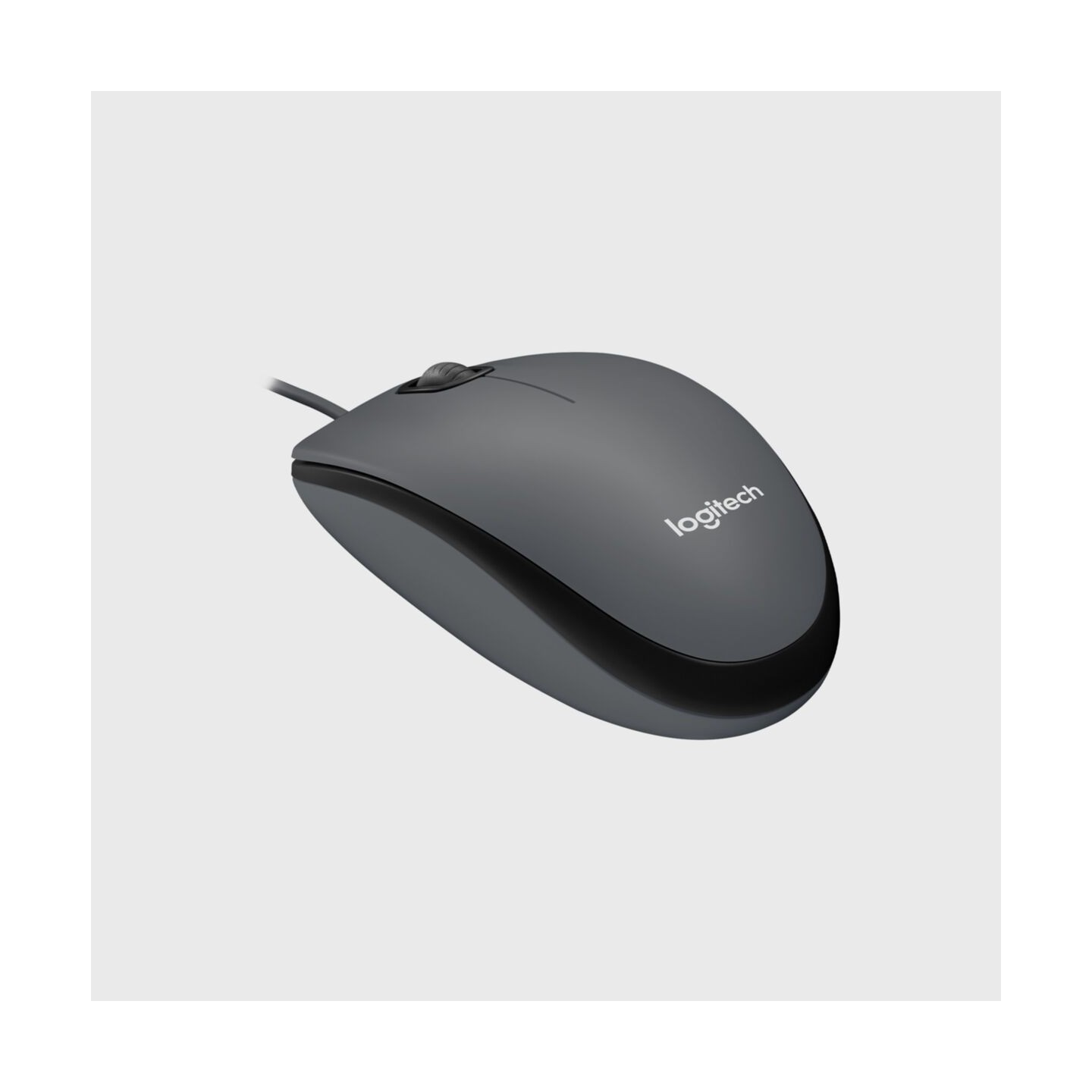 Logitech M100 910-006652 Black Ambidextrous Optical Mouse 1000 DPI USB-A (Retail) — Buy in Cyprus with Fast Delivery