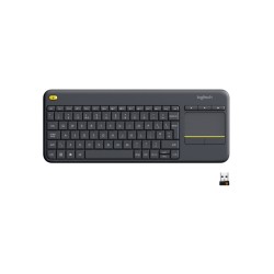 Logitech K400 Plus Mini Wireless Keyboard w/ Touchpad - 920-007145 US Intl Black (Boxed) — Buy in Cyprus with Fast Delivery