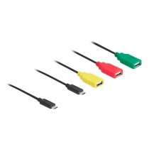 4 Port USB 2.0 Cable Hub with USB Type-C to 3 x USB-A - USB Hub — Buy in Cyprus with Fast Delivery