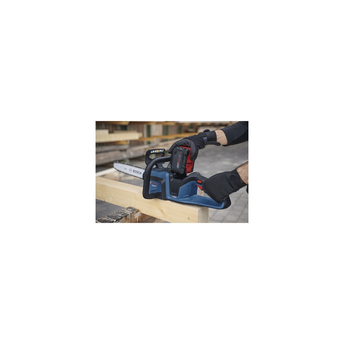 Cordless chainsaw - GKE 18V-40 - Professional solo, 18 volts — Buy in Cyprus with Fast Delivery
