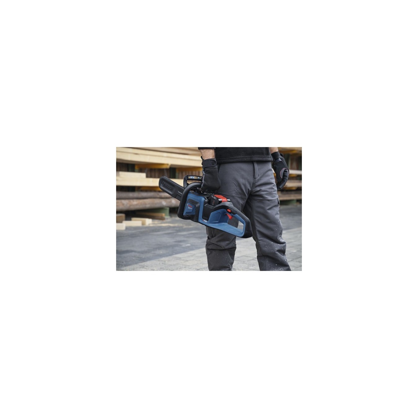 Cordless chainsaw - GKE 18V-40 - Professional solo, 18 volts — Buy in Cyprus with Fast Delivery