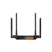 TP-Link Wireless Router - Archer C6 - Dual-Band Wi-Fi 5, 5 External Antennas, 4 LAN + 1 WAN, White