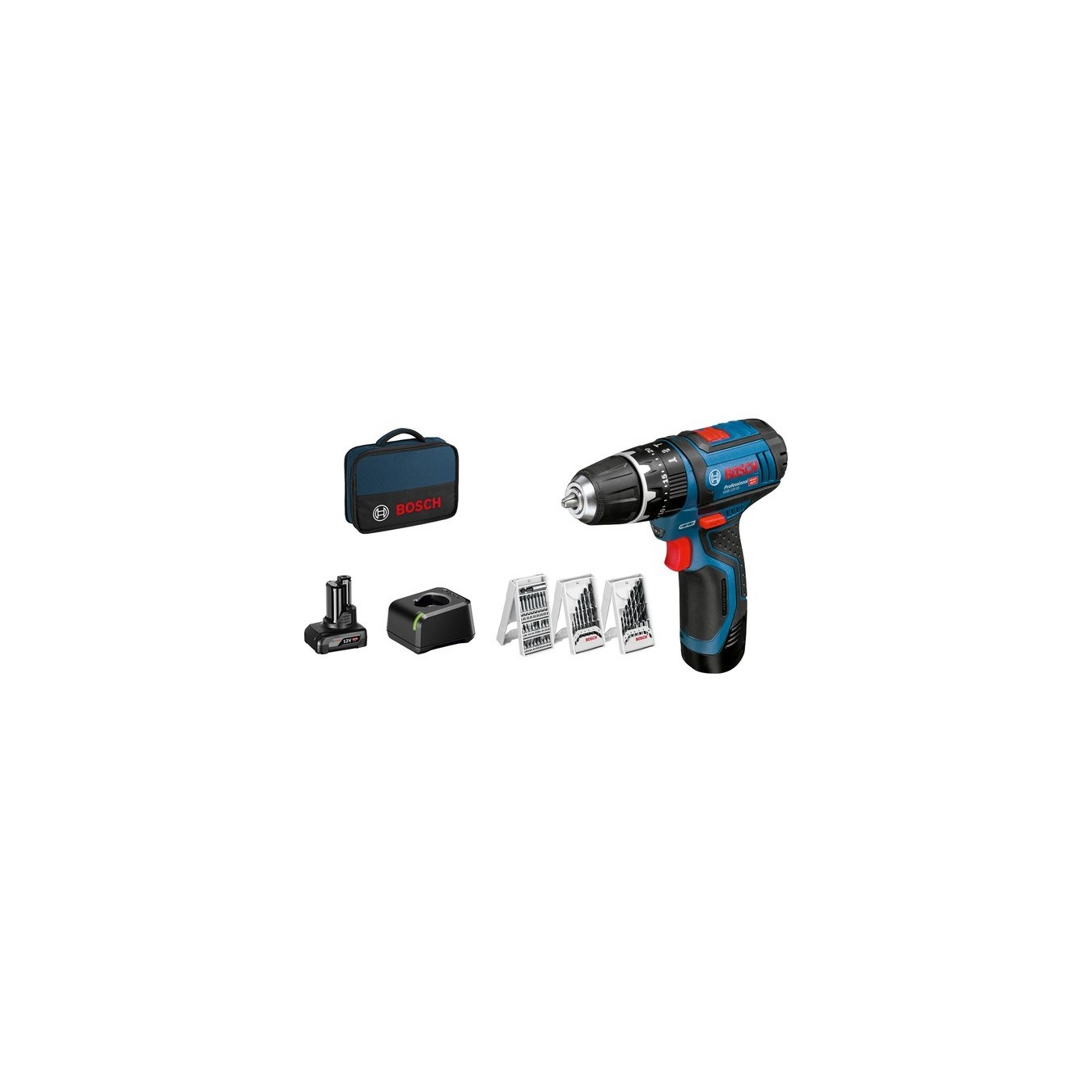 Bosch Cordless impact drill - GSB 12V-15 - Professional, 12 volts — Buy in Cyprus with Fast Delivery
