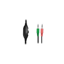 LogiLink Stereo Headset - HS0052 - Black, Wired, Dual 3.5mm, Boom Microphone, 1.8m Cable — Buy in Cyprus with Fast Delivery