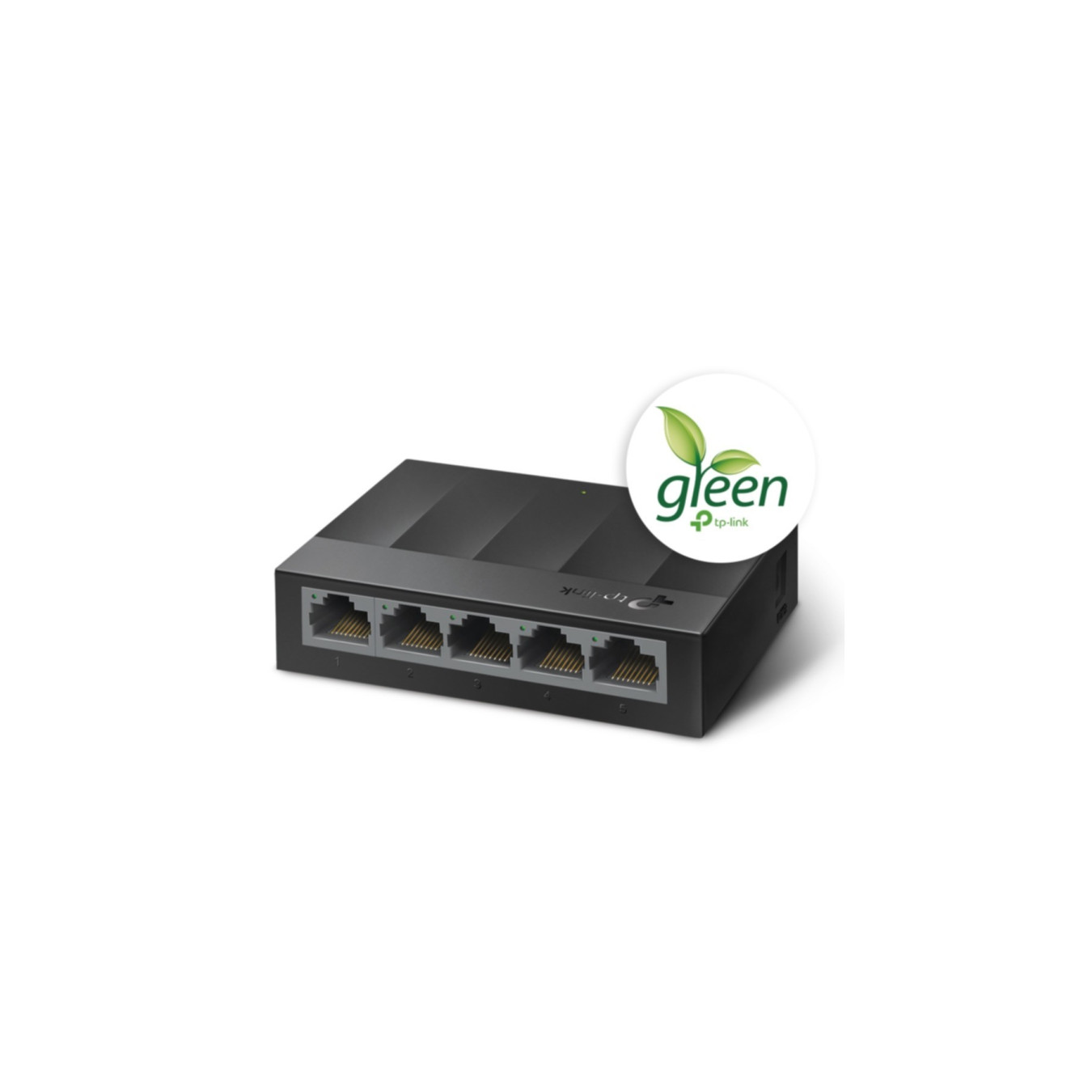 TP-Link LiteWave LS1005G - 5-Port Gigabit Unmanaged Ethernet Switch, Black — Buy in Cyprus with Fast Delivery