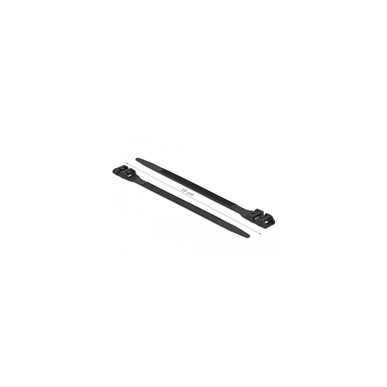Cable tie with double head - 190mm x 9mm — Buy in Cyprus with Fast Delivery