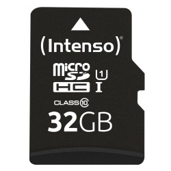 Buy Intenso Micro SDHC 32GB - 3424480 - Performance 1, Class 10 UHS-I U1, Black,... in Cyprus, Nicosia, Limassol, Larnaka, Pafos