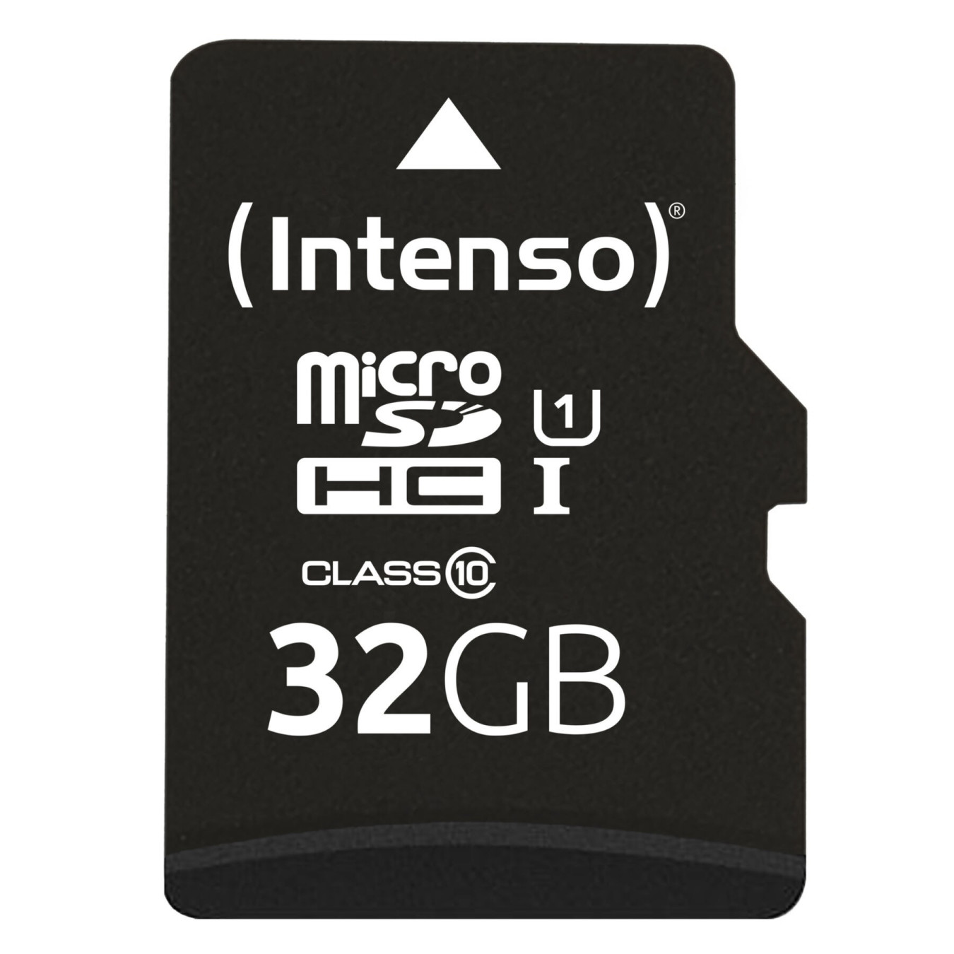 Intenso Micro SDHC 32GB - 3424480 - Performance 1, Class 10 UHS-I U1, Black, with SD Adapter