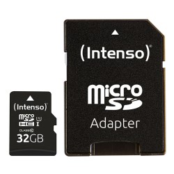 Buy Intenso Micro SDHC 32GB - 3424480 - Performance 1, Class 10 UHS-I U1, Black,... in Cyprus, Nicosia, Limassol, Larnaka, Pafos