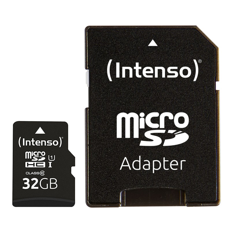 Buy Intenso Micro SDHC 32GB - 3424480 - Performance 1, Class 10 UHS-I U1, Black,... in Cyprus, Nicosia, Limassol, Larnaka, Pafos