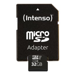 Buy Intenso Micro SDHC 32GB - 3424480 - Performance 1, Class 10 UHS-I U1, Black,... in Cyprus, Nicosia, Limassol, Larnaka, Pafos