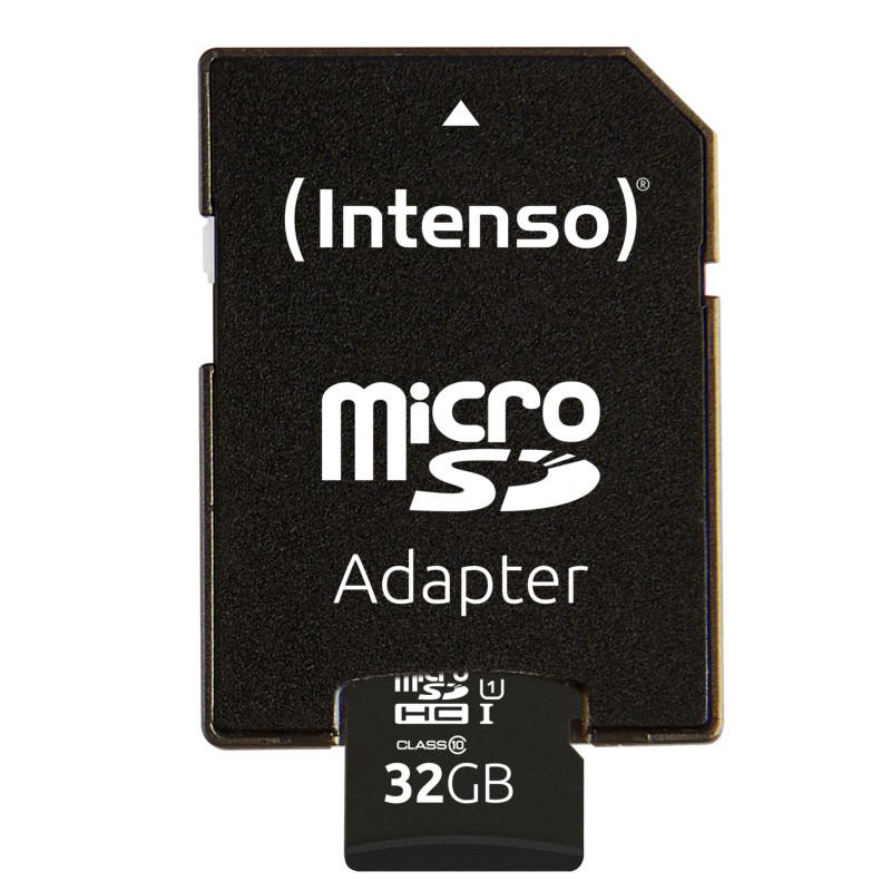 Buy Intenso Micro SDHC 32GB - 3424480 - Performance 1, Class 10 UHS-I U1, Black,... in Cyprus, Nicosia, Limassol, Larnaka, Pafos