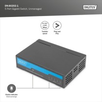 5-Port Gigabit Switch - DN-80202-1 - Switch — Buy in Cyprus with Fast Delivery