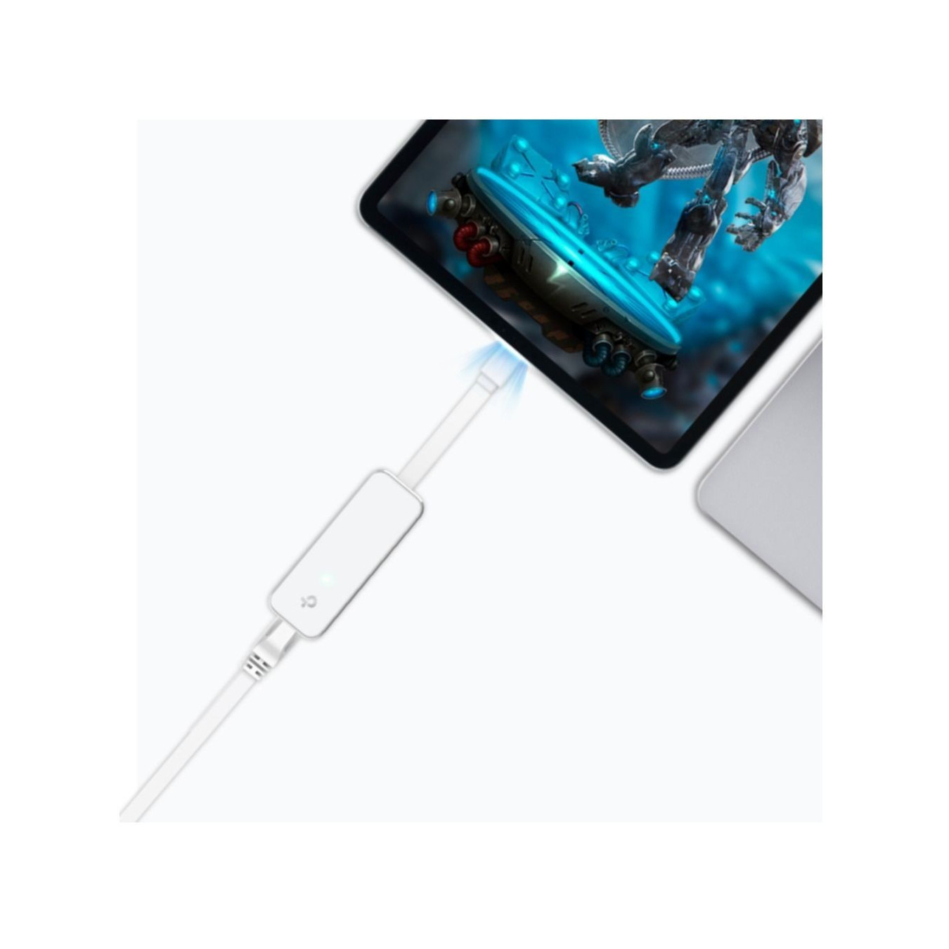 TP-Link UE300C USB-C Gigabit Ethernet Adapter - White, USB 3.2 Gen1 (1000 Mbps) — Buy in Cyprus with Fast Delivery