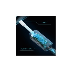 Buy TP-Link UE300C USB-C Gigabit Ethernet Adapter - White, USB 3.2 Gen1 (1000 Mbps) in Cyprus, Nicosia, Limassol, Larnaka, Pafos