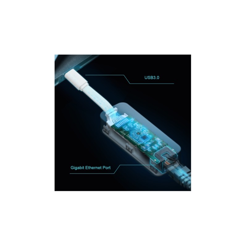 Buy TP-Link UE300C USB-C Gigabit Ethernet Adapter - White, USB 3.2 Gen1 (1000 Mbps) in Cyprus, Nicosia, Limassol, Larnaka, Pafos