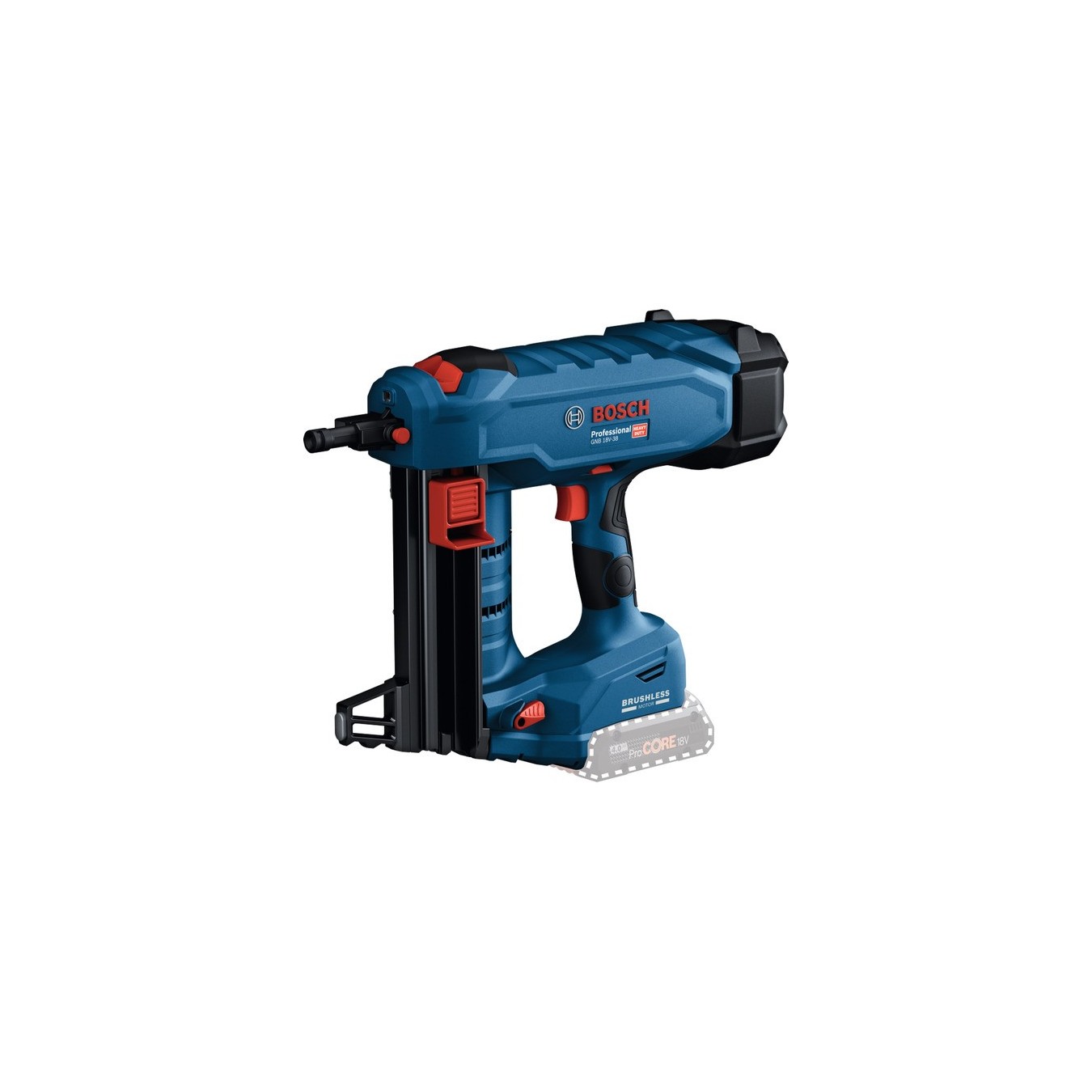 PRO Cordless Concrete Nailer BITURBO - GNB 18V-38 - Professional Solo, 18V — Buy in Cyprus with Fast Delivery