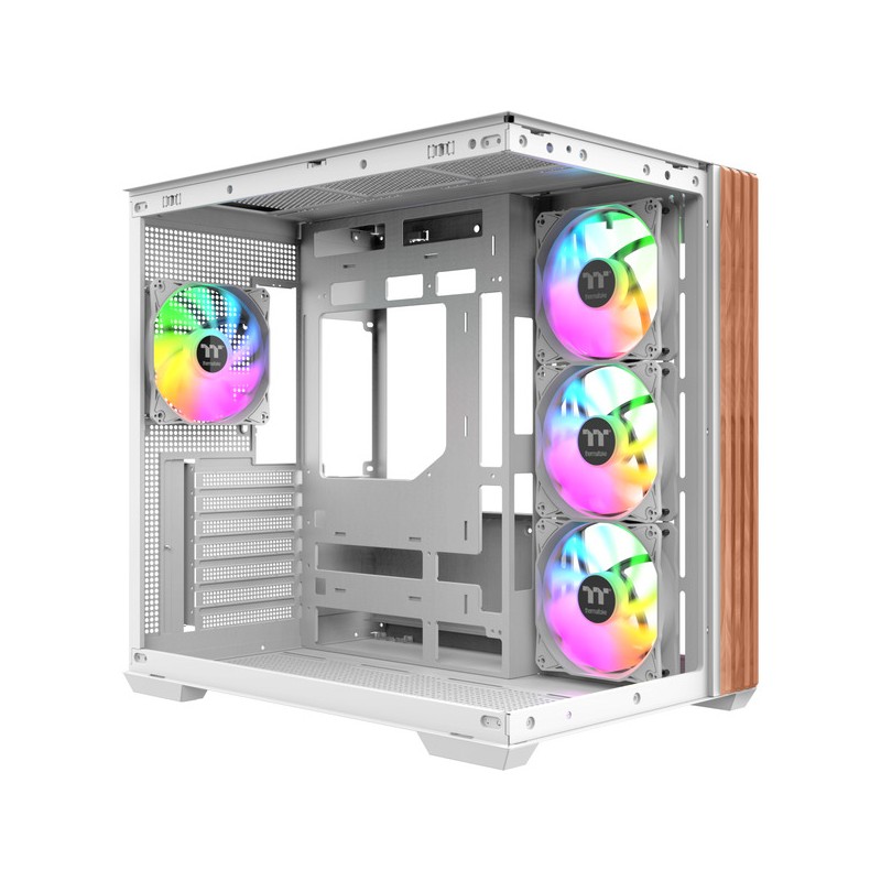 Thermaltake View 380 WS ARGB Snow White Mid-Tower Case (Boxed) — Buy in Cyprus with Fast Delivery