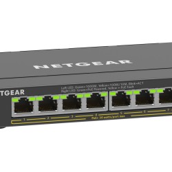 Buy NETGEAR Plus Switch - GS308EP-100PES - 8-Port Gigabit PoE+ Managed L2/L3, Black in Cyprus, Nicosia, Limassol, Larnaka, Pafos