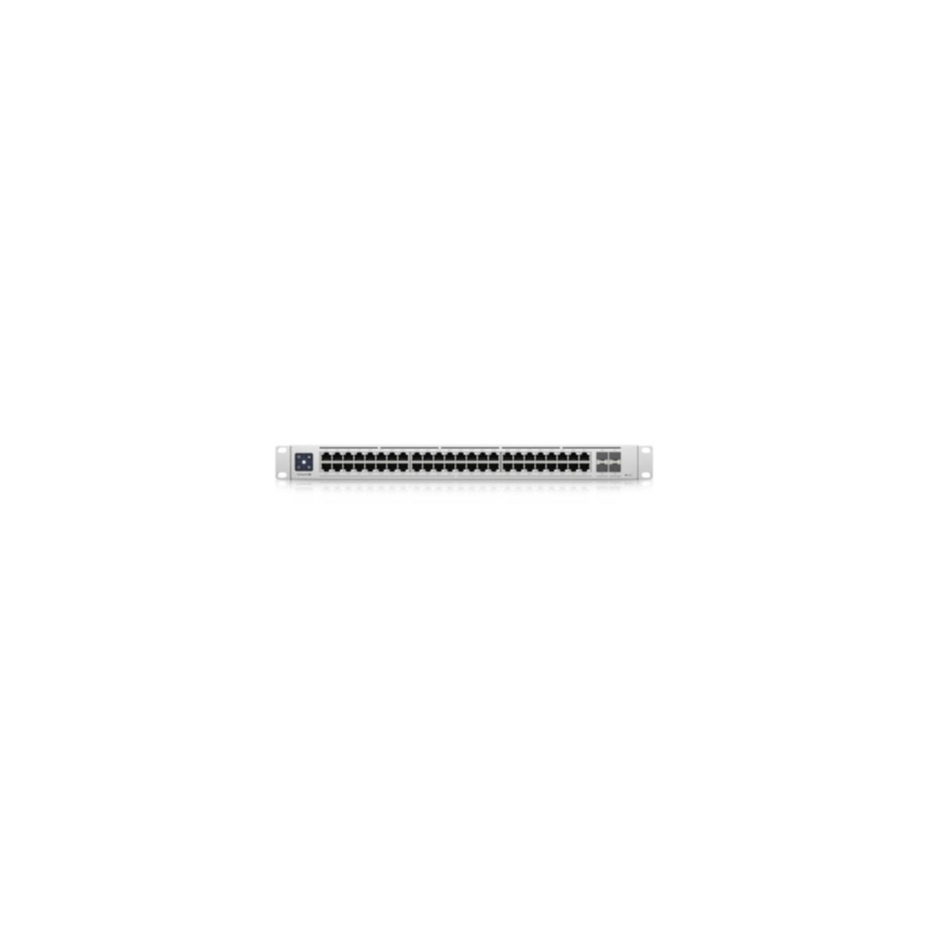 Ubiquiti UniFi USW-Enterprise-48-POE - 48-Port PoE+ Multi-Gig 2.5G, 4×10G SFP+, L3, 1U Rack (Grey)