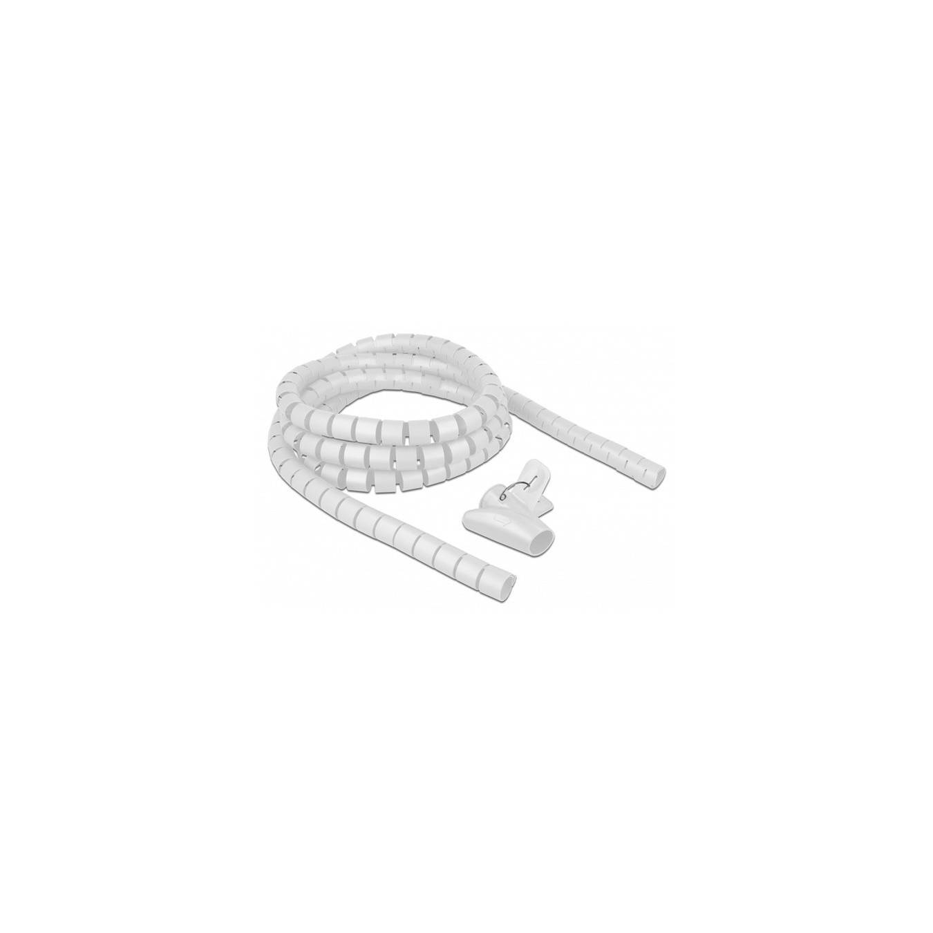Spiral hose with pull-in tool - 2.5 meters x 25mm, cable hose — Buy in Cyprus with Fast Delivery