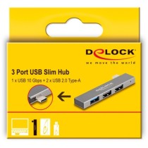 3-Port Slim USB Hub - with USB Type-C — Buy in Cyprus with Fast Delivery