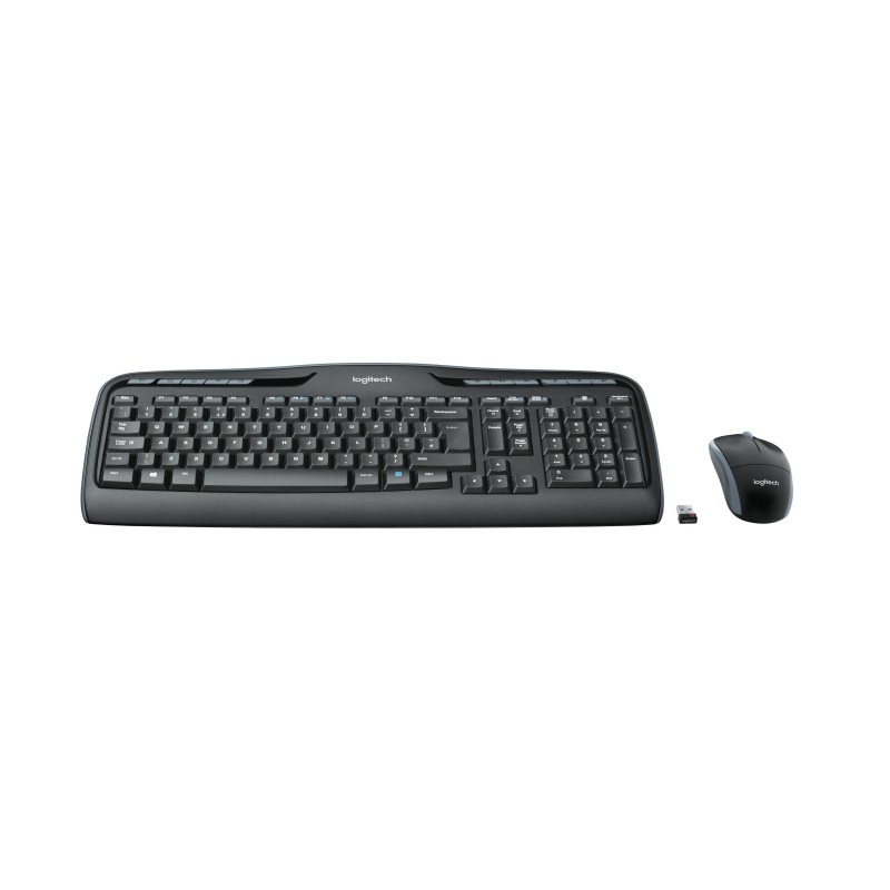 Buy Logitech MK330 Wireless Keyboard & Mouse Combo - 920-008533 - Black, German ... in Cyprus, Nicosia, Limassol, Larnaka, Pafos