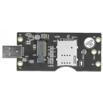 USB 3.2 Gen 1 converter Type-A male to M.2 Key B with SIM slot - Converter Type-A to M.2 Key B with SIM slot