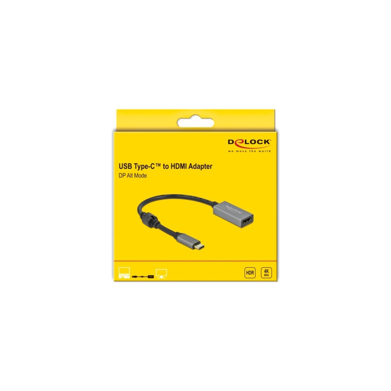 Active USB adapter - USB-C male to HDMI female — Buy in Cyprus with Fast Delivery