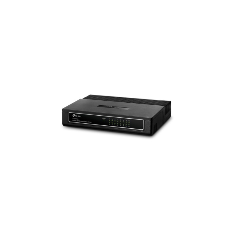 Buy TP-Link TL-SF1016D - 16-Port Fast Ethernet Switch (10/100), Black, Rackmount... in Cyprus, Nicosia, Limassol, Larnaka, Pafos