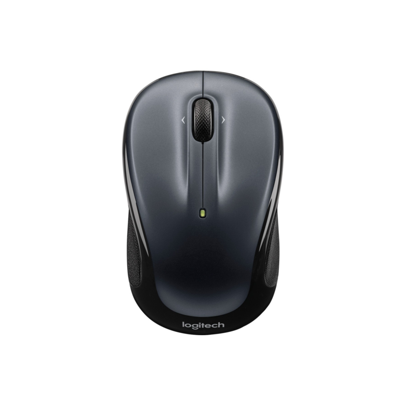 Logitech M325s Wireless Mouse - 910-006812 - Ambidextrous Black/Gray, 1000 DPI, RF 2.4GHz, 5 Buttons